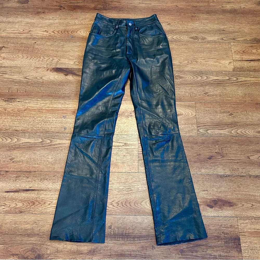 VINTAGE Wilson Leather Maxima Black Leather Pants